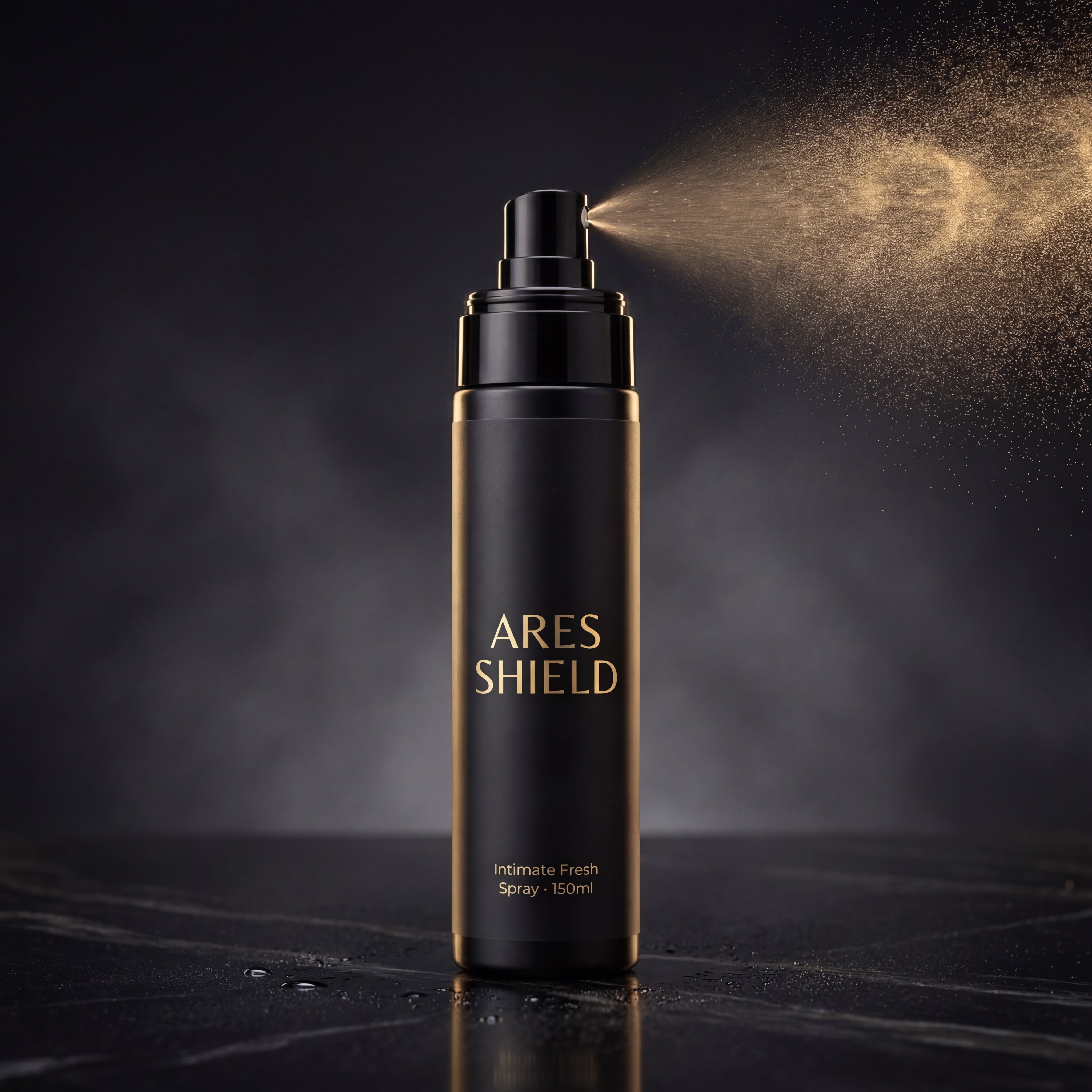 ARES Shield - بخاخ حماية حميمية مضاد للبكتيريا للرجال