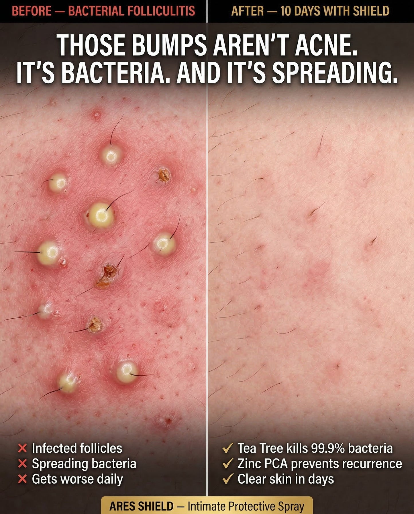 ARES شيلد - بخاخ حماية للمناطق الحميمة للرجال